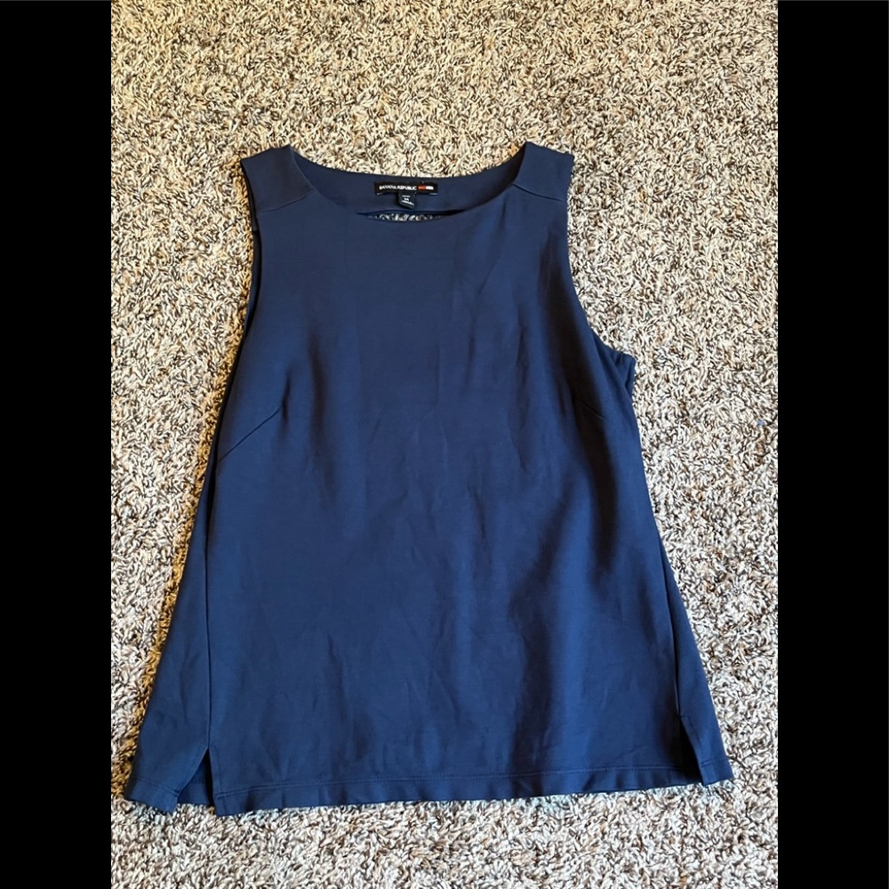 Banana Republic Mad Men Navy Shell in M Petite